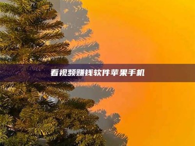 新疆看视频赚钱软件苹果手机